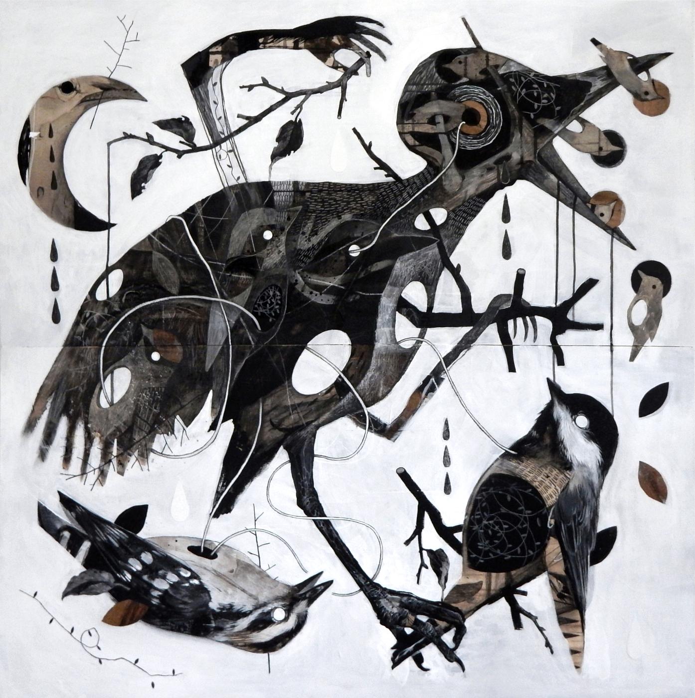 grasping at webs, we break many threads. now we are haunted by ghosts in our heads